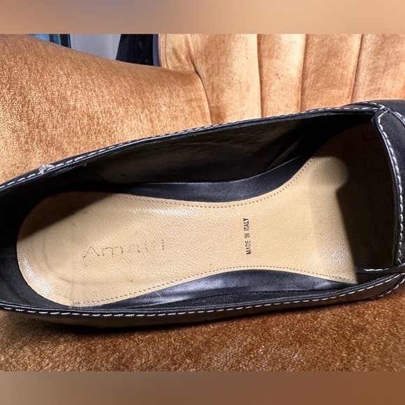 Amalfi Heeled Loafer Size 8 Made in Italy - Picture 9 of 10
